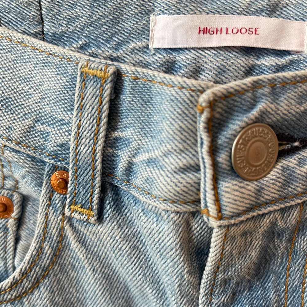 Levi’s Farm X Rio NWT rare parrot jean Sz 24–Sz 0 - Picture 6 of 16